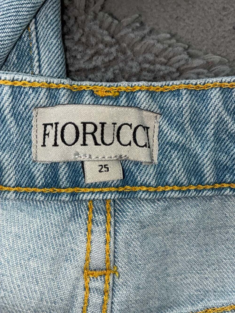 Fiorucci Vintage Angels Graphic Flared Leg Jeans - Picture 5 of 8